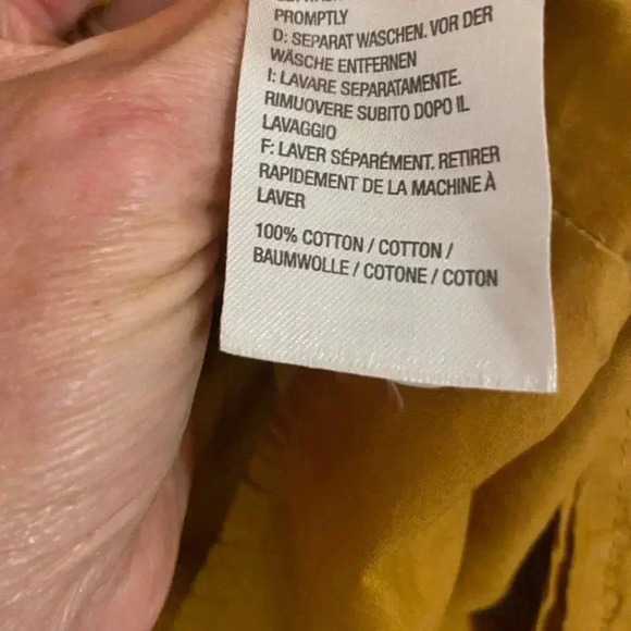 LOGO By Lori Goldstein 100% Cotton Peplum Tunic - Picture 6 of 7